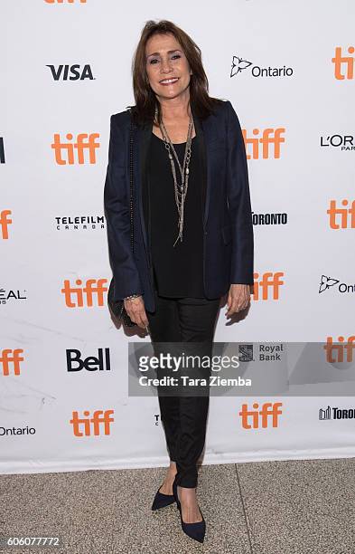 Camelia Gath attends the 'Terry Kath Experience' premiere during the 2016 Toronto International Film Festival at Winter Garden Theatre on September...