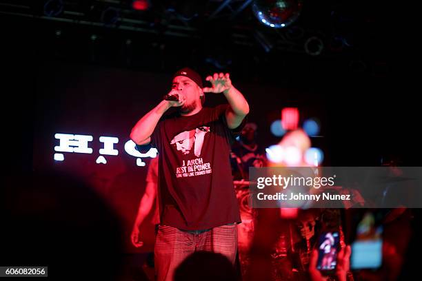 Immortal Technique performs at Highline Ballroom on September 15, 2016 in New York City.