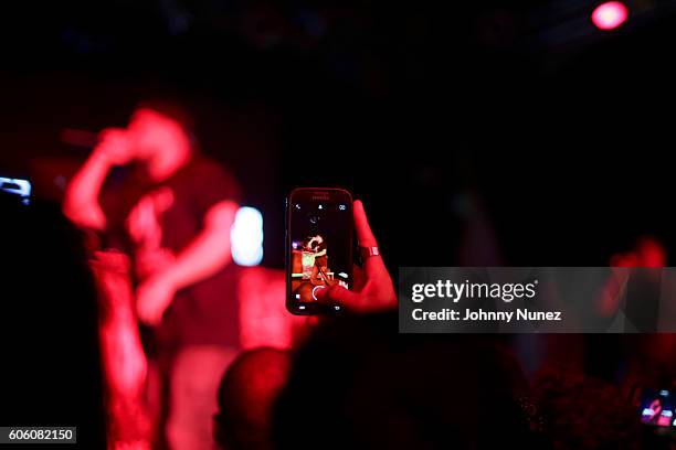 Immortal Technique performs at Highline Ballroom on September 15, 2016 in New York City.
