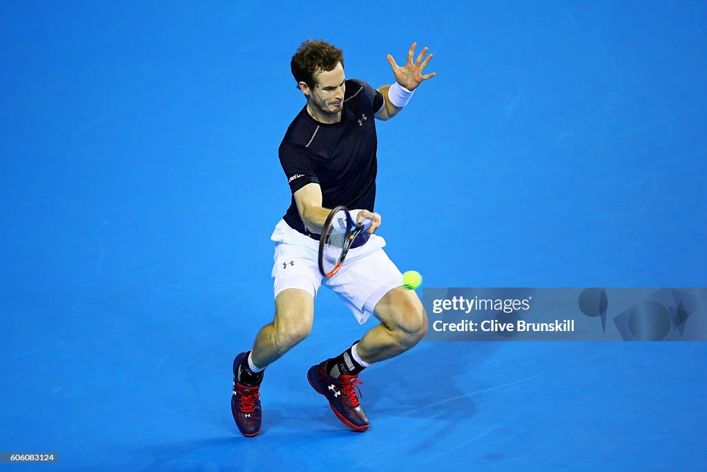 Great Britain v Argentina: Davis Cup Semi Final 2016 - Day One