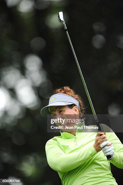 Beth ALLEN of USA during the day one of Women Evian Masters 2016 on September 15, 2016 in Evian-les-Bains, France.