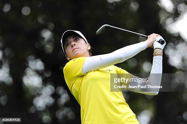 Kim KAUFMAN of USA during the day one of Women Evian Masters 2016 on September 15, 2016 in Evian-les-Bains, France.