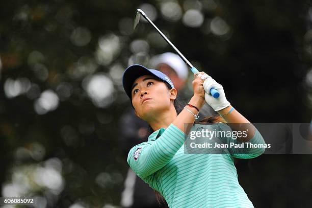 Danielle KANG of USA during the day one of Women Evian Masters 2016 on September 15, 2016 in Evian-les-Bains, France.