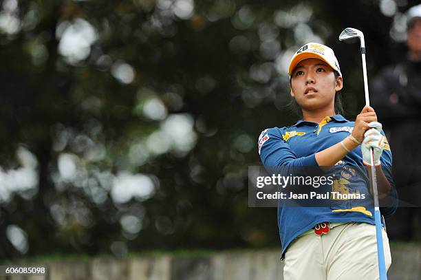 Mi Hyang LEE of Republic of Korea during the day one of Women Evian Masters 2016 on September 15, 2016 in Evian-les-Bains, France.