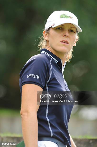 Celine HERBIN of France during the day one of Women Evian Masters 2016 on September 15, 2016 in Evian-les-Bains, France.