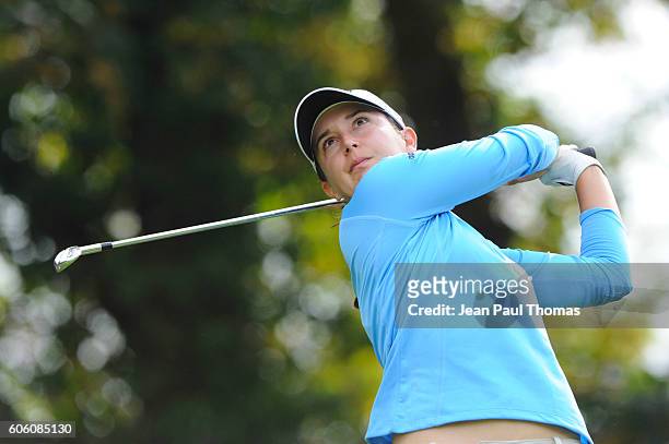 Lindy DUNCAN of USA during the day one of Women Evian Masters 2016 on September 15, 2016 in Evian-les-Bains, France.