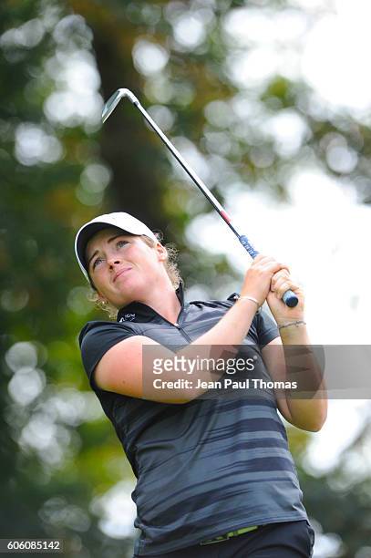 Katie BURNETT of USA during the day one of Women Evian Masters 2016 on September 15, 2016 in Evian-les-Bains, France.
