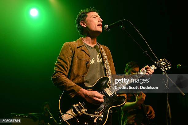 Musician Jakob Dylan of The Wallflowers performs onstage during Petty Fest 2016 at The Fonda Theatre on September 13, 2016 in Los Angeles, California.