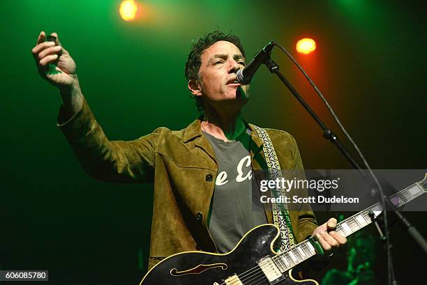 Musician Jakob Dylan of The Wallflowers performs onstage during Petty Fest 2016 at The Fonda Theatre on September 13, 2016 in Los Angeles, California.