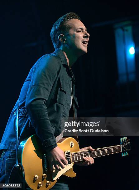 Guitarist Jamie Arentzen performs onstage during Petty Fest 2016 at The Fonda Theatre on September 13, 2016 in Los Angeles, California.