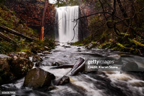 waterfall - daylesford victoria stock pictures, royalty-free photos & images