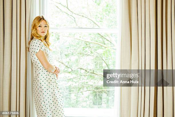 Actor Julia Stiles is photographed for the Telegraph on July 11, 2016 in London, England.