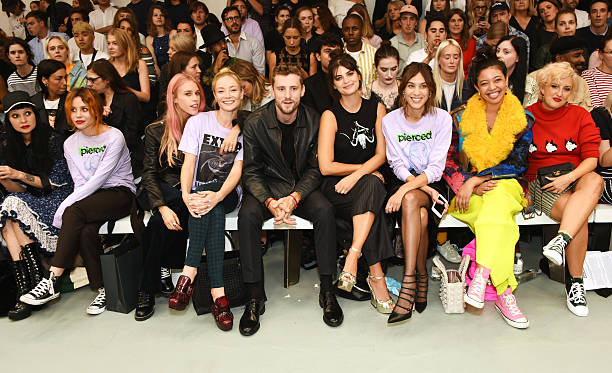 GBR: Ashley Williams - Front Row - LFW September 2016