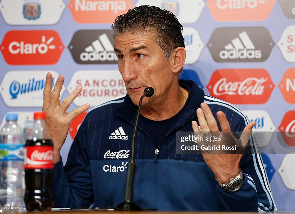 Edgardo Bauza Press Conference