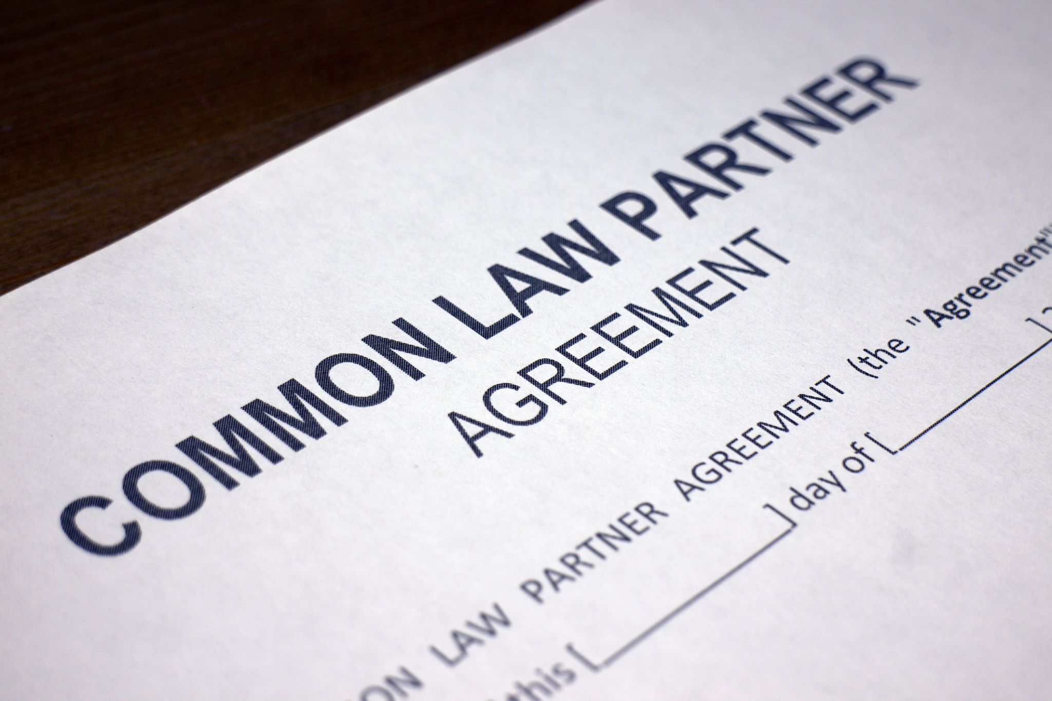 common law partnership