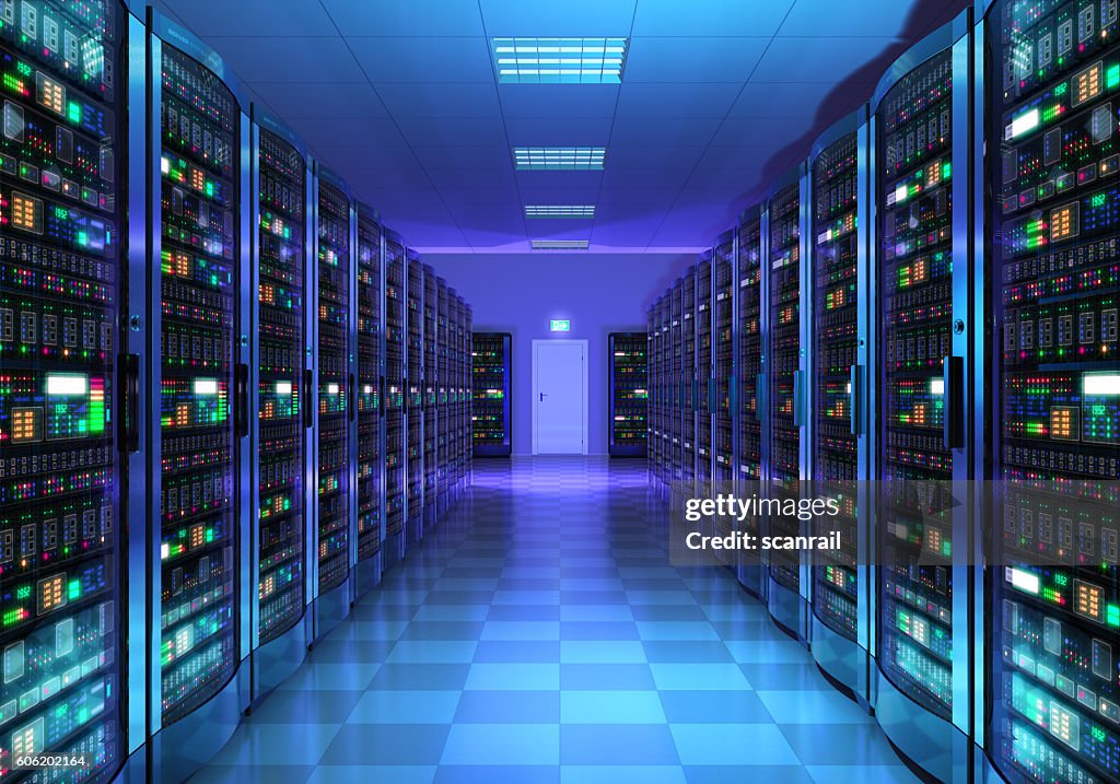 Server Interior Server Room Interior In Datacenter High-Res Stock Photo - Getty Images