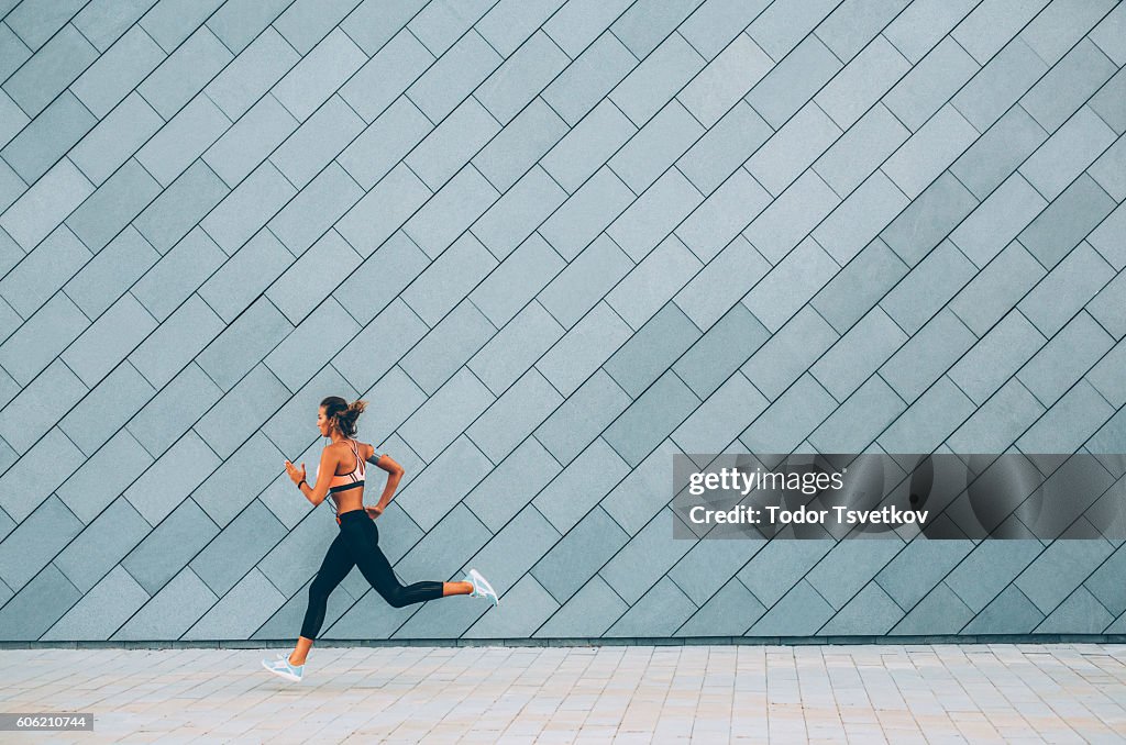 Jogging nella città