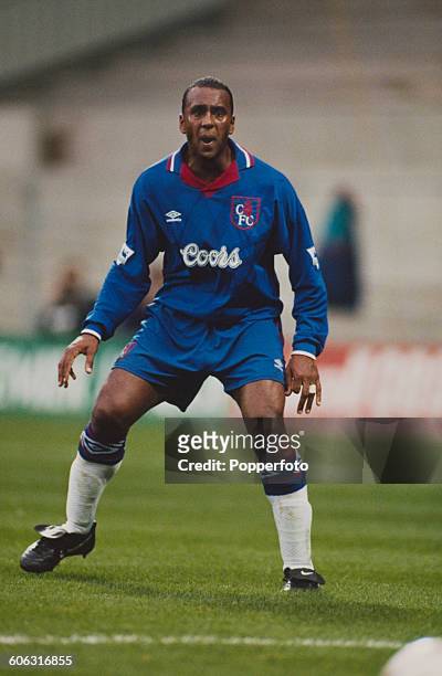 English footballer David Rocastle of Chelsea, during a Premier League match against Nottingham Forest at The City Ground, Nottinghamshire, 19th...