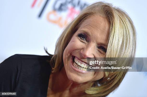 Journalist/SU2C Co-Founder Katie Couric attends Hollywood Unites for the 5th Biennial Stand Up To Cancer , A Program of The Entertainment Industry...