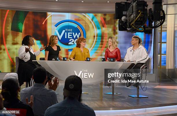 Sara Haines is treated to several birthday surprises including a performance by 80's pop star Tiffany today 9/16/16 on "The View" airing on the Walt...
