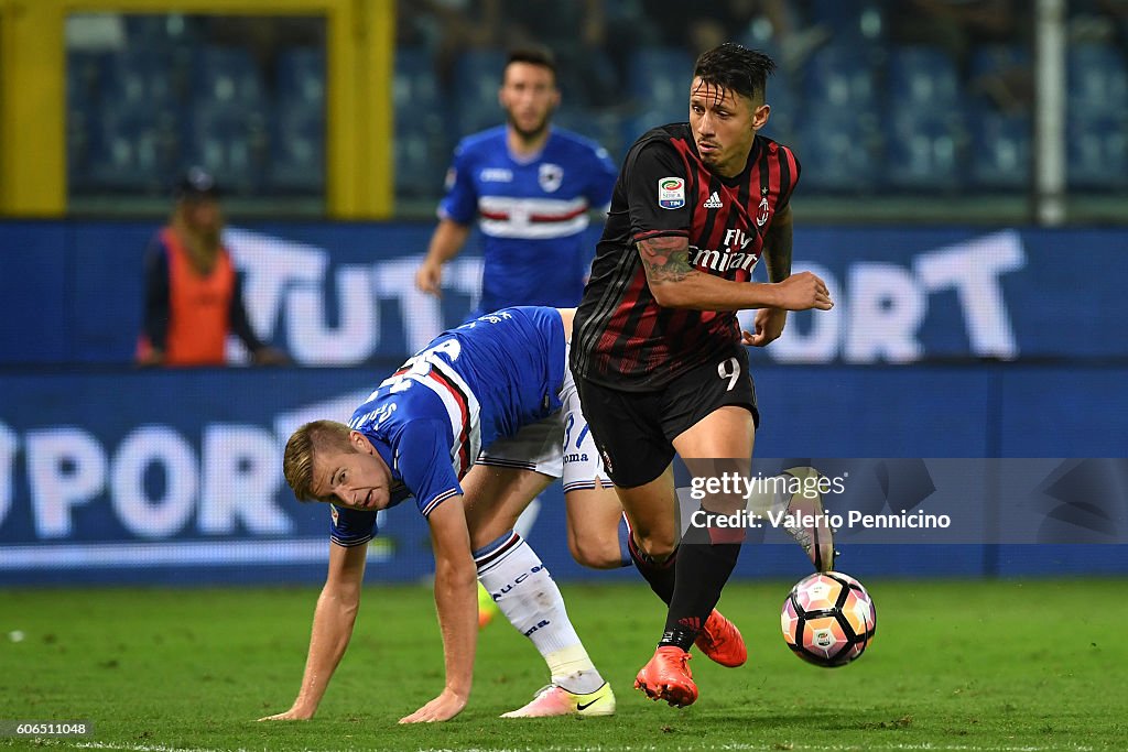 UC Sampdoria v AC Milan - Serie A