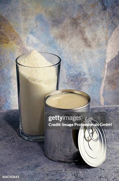 concentrated and powder milk - broken beaker stock pictures, royalty-free photos & images