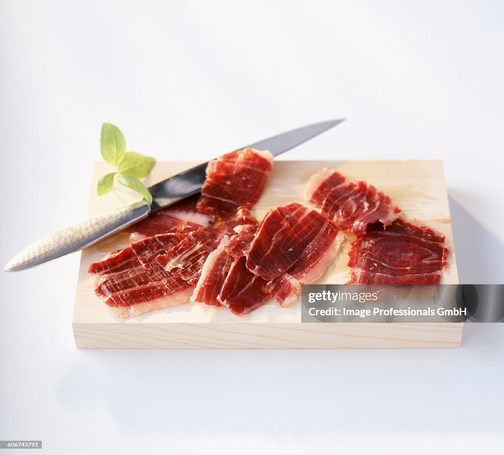 Jabugo,spanish raw ham