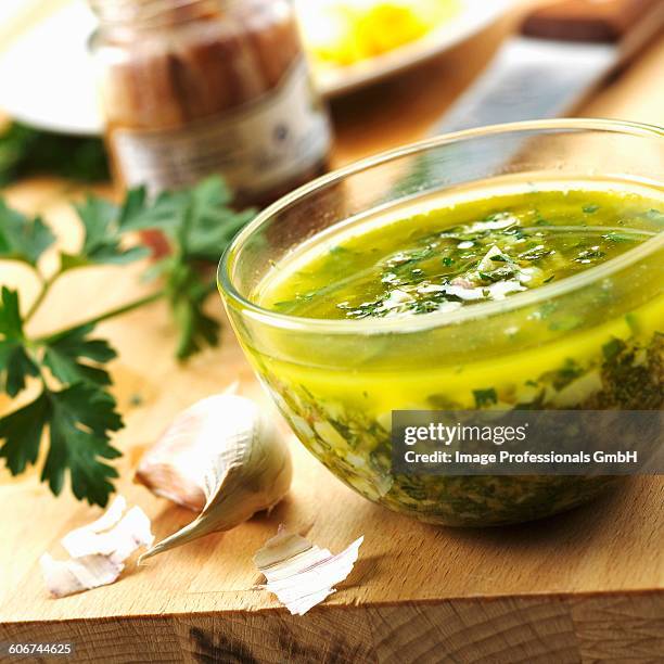 green sauce - vinaigrette dressing stock pictures, royalty-free photos & images