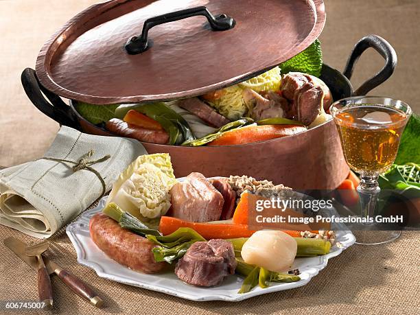 kig ha farz - pot au feu stock pictures, royalty-free photos & images