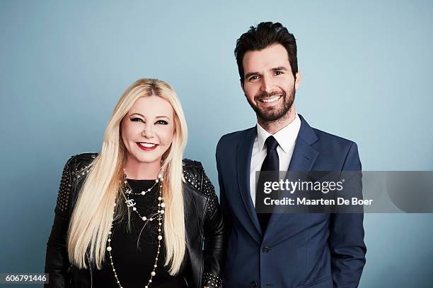 Lady Monika Bacardi and Andrea Iervolino of 'In Dubious Battle' pose for a portrait at the 2016 Toronto Film Festival Getty Images Portrait Studio at...