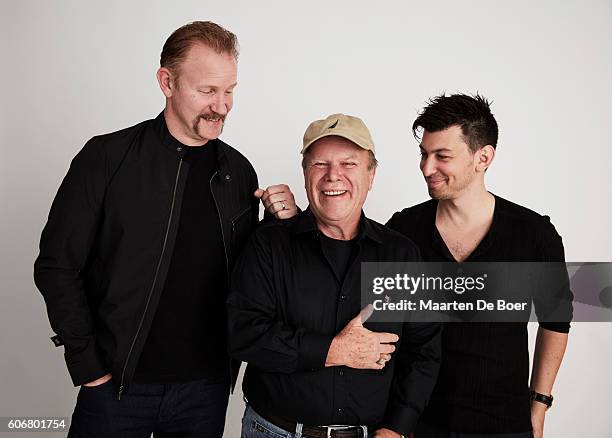 Morgan Spurlock, Ed Sheehan, and Jeremy Chilnick of 'Rats' pose for a portrait at the 2016 Toronto Film Festival Getty Images Portrait Studio at the...