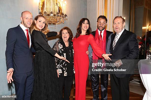 Judith Williams and her husband Alexander-Klaus Stecher, with her father Daniel Lewis Williams and her mother Carol Williams , celebrates her 75th...