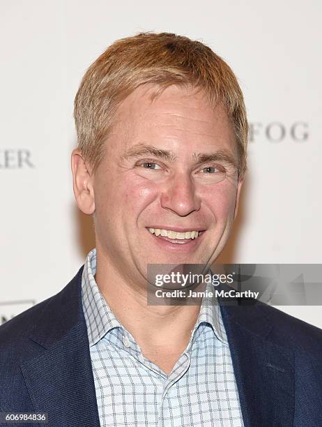 Pat Kiernan attends "The Dressmaker" New York Screening at Florence Gould Hall Theater on September 16, 2016 in New York City.