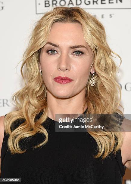 Kate Winslet attends "The Dressmaker" New York Screening at Florence Gould Hall Theater on September 16, 2016 in New York City.