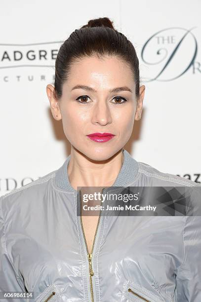 Yael Stone attends "The Dressmaker" New York Screening at Florence Gould Hall Theater on September 16, 2016 in New York City.