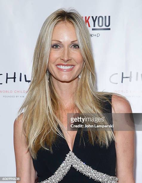 Christine Mack attends World Childhood Foundation USA Thank You Gala 2016 at Cipriani 42nd Street on September 16, 2016 in New York City.