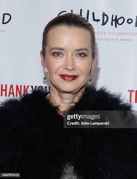 Ludmila Golovine attends World Childhood Foundation USA Thank You Gala 2016 at Cipriani 42nd Street on September 16, 2016 in New York City.