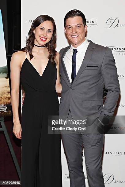 James Mackay and guest attend as London Fog presents a New York special screening of 'The Dressmaker' on September 16, 2016 in New York City.