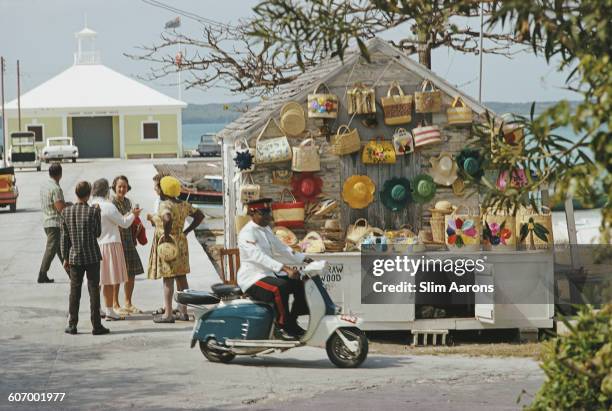 Harbour Island in the Bahamas, 1970.