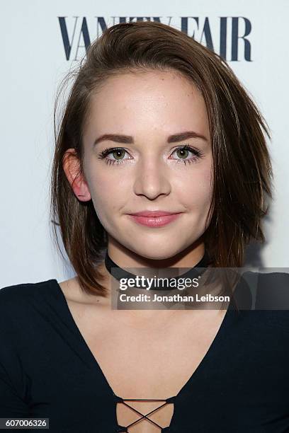 Jennxpenn attends the Vanity Fair Celebrates Emmy Weekend with YouTube And Shiseido At Vanity Fair Social Clubat PLATFORM on September 16, 2016 in...