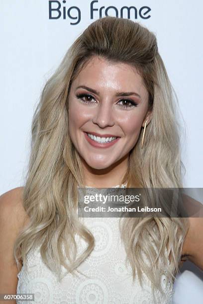 Grace Helbig attends the Vanity Fair Celebrates Emmy Weekend with YouTube And Shiseido At Vanity Fair Social Club at PLATFORM on September 16, 2016...