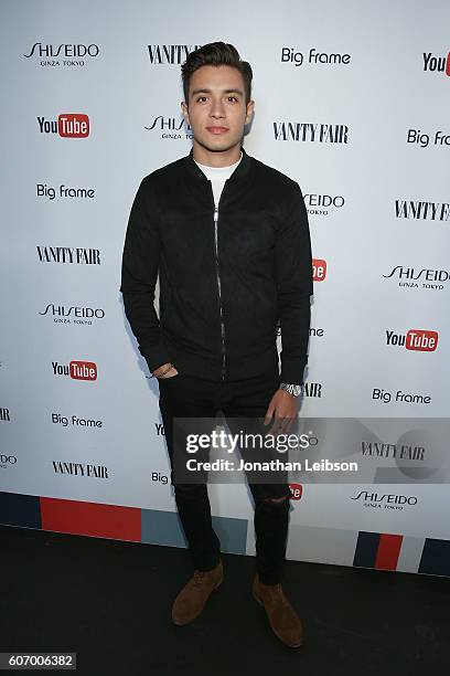 Gabriel Conte attends the Vanity Fair Celebrates Emmy Weekend with YouTube And Shiseido At Vanity Fair Social Club at PLATFORM on September 16, 2016...