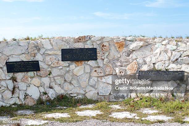 Joint Point Monument of the terraplain at Cayo Santa Maria, Caibarien. It is a road built in the sea, joining the Cuba mainland with the tourist...