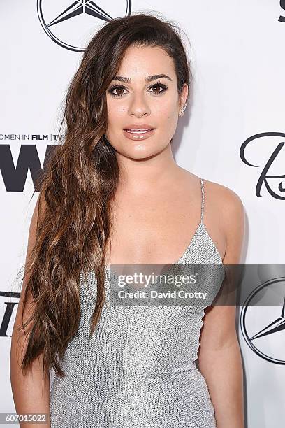 Lea Michele attends VARIETY and Women in Film Host Annual Pre-Emmy Celebration at Gracias Madre on September 16, 2016 in West Hollywood, California.