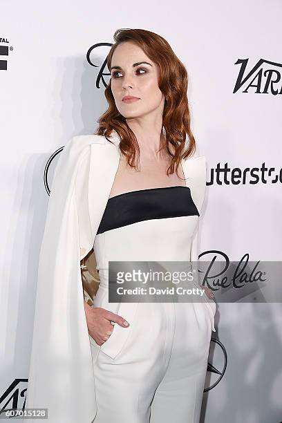 Michelle Dockery attends VARIETY and Women in Film Host Annual Pre-Emmy Celebration at Gracias Madre on September 16, 2016 in West Hollywood,...
