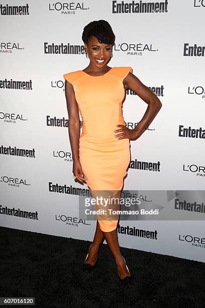 Shanola Hampton attends the Entertainment Weekly's 2016 Pre-Emmy Party held at Nightingale Plaza on September 16, 2016 in Los Angeles, California.