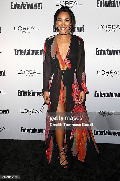 Candice Patton attends the Entertainment Weekly's 2016 Pre-Emmy Party held at Nightingale Plaza on September 16, 2016 in Los Angeles, California.