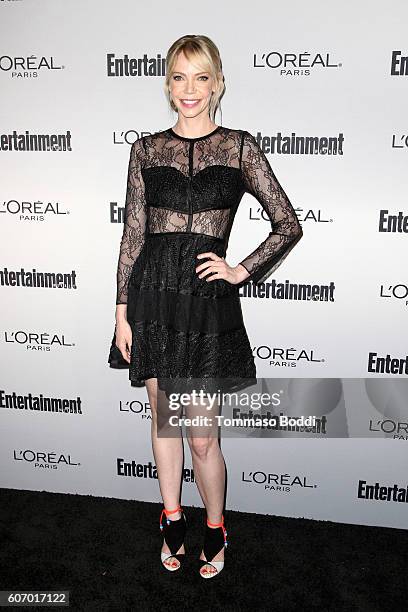 Riki Lindhome attends the Entertainment Weekly's 2016 Pre-Emmy Party held at Nightingale Plaza on September 16, 2016 in Los Angeles, California.