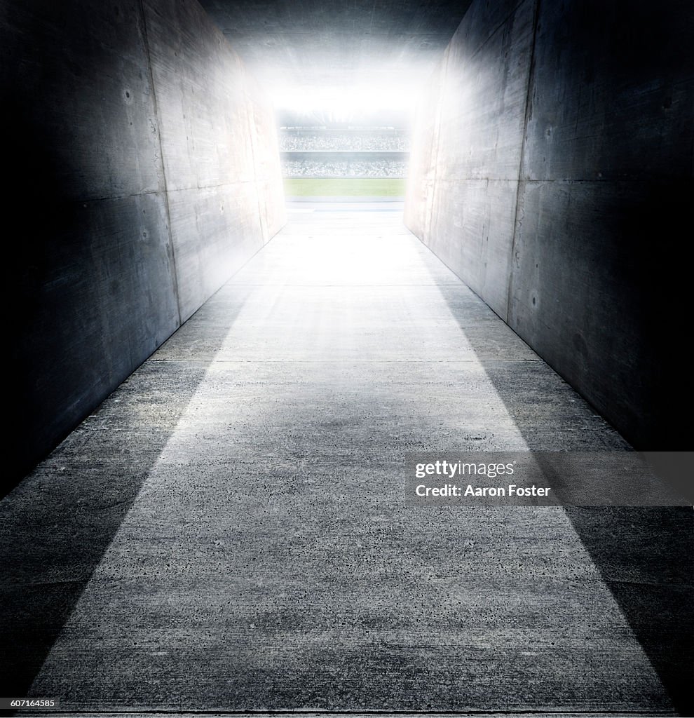 Sports Stadium Tunnel