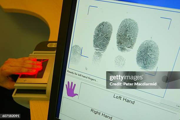 Uk Biometric Card Example Biometric Card Photos and Premium High Res Pictures - Getty Images